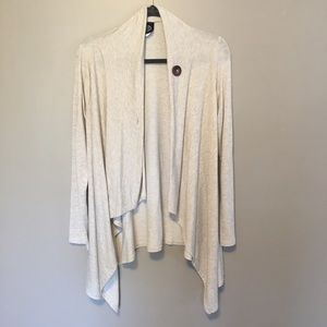Bobeau single button cardigan